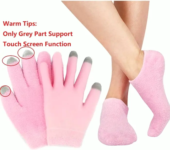 Smart-Touch Spa Gloves and Socks Bundle