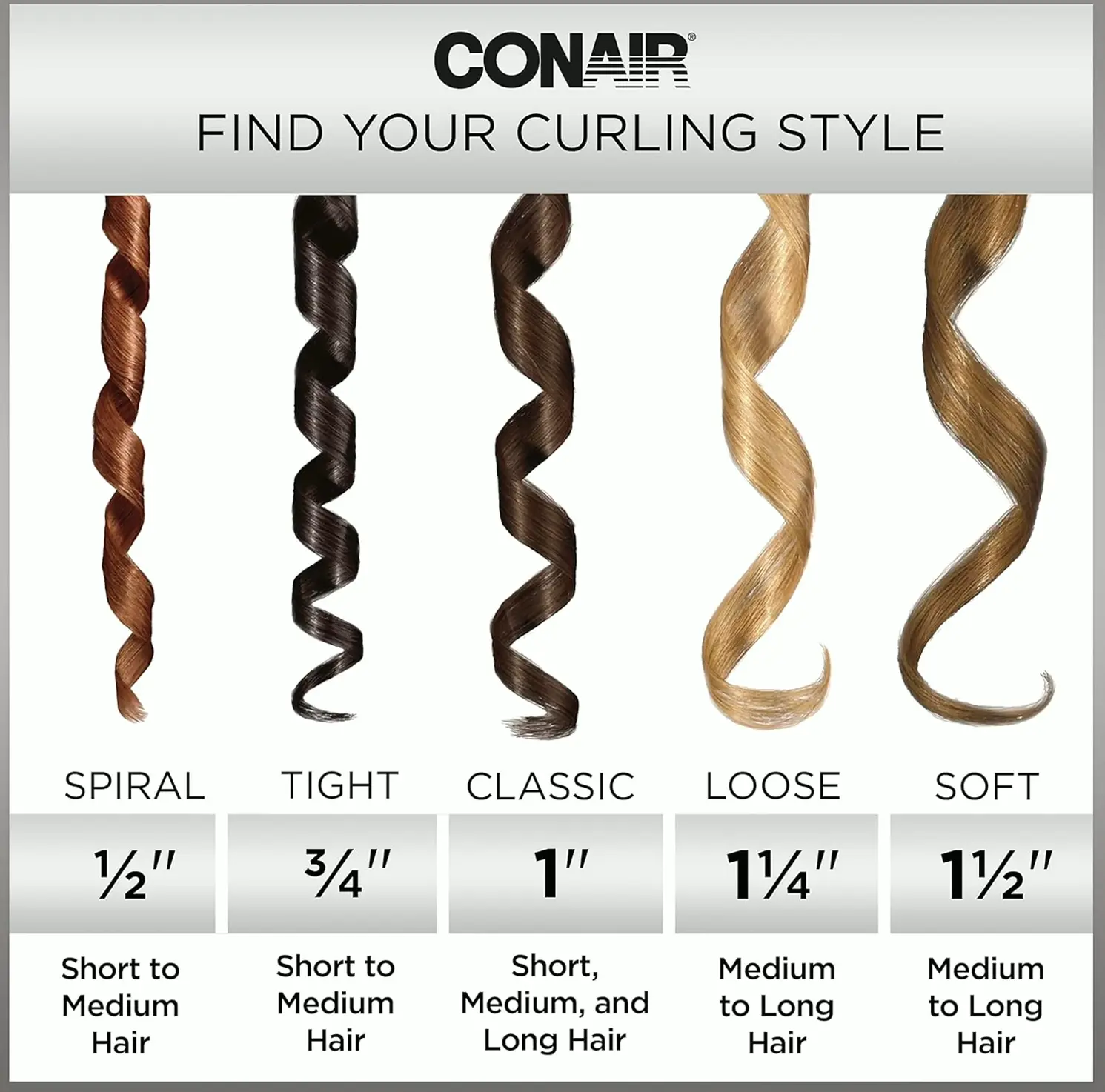 Conair Quick Heat 3/4" Curling Iron