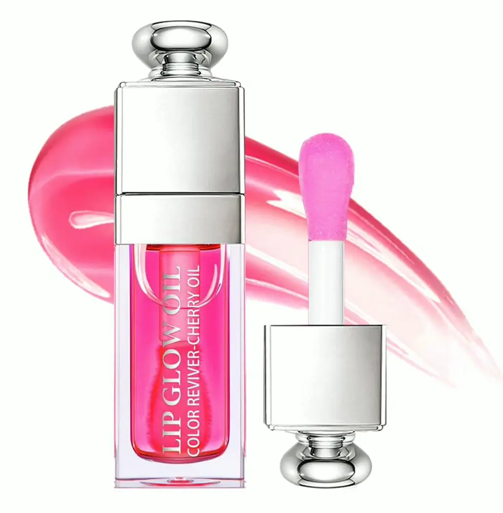 Moisturizing Lip Gloss: Fruit Flavored, No-Sticky Balm 0.2 OZ