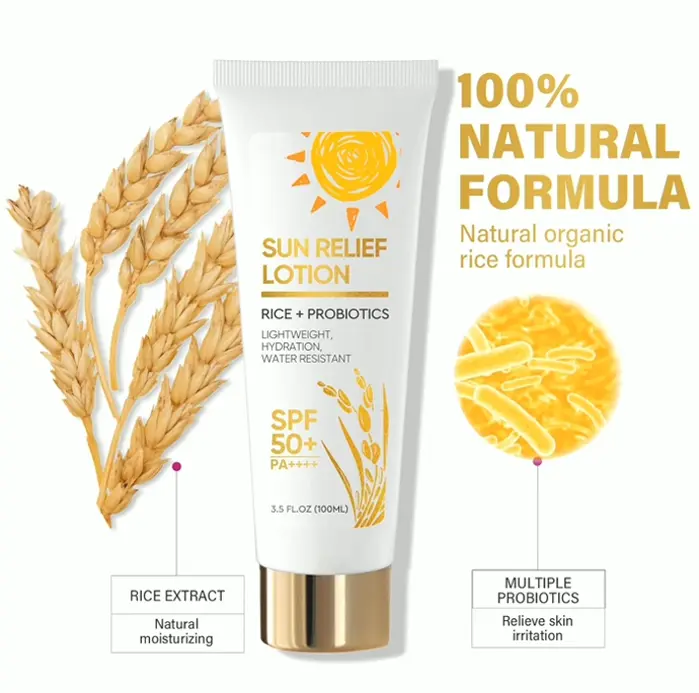 Rice Sunscreen SPF 50 for Facade & Physique