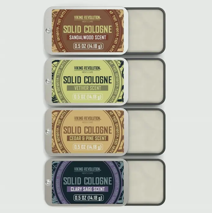 Viking Revolution 4-Pack Solid Cologne for Men