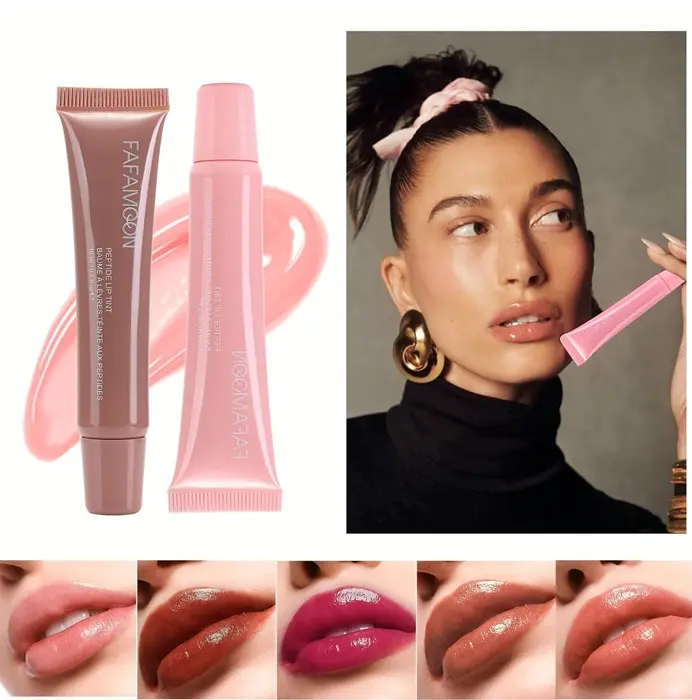 Hydrating Plumping Lip Balm for Chapped Lips (05# Clear)